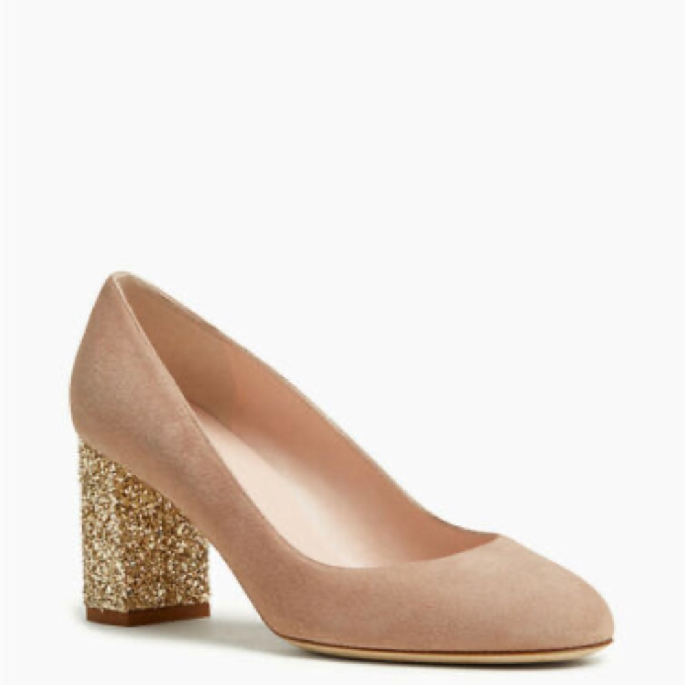 GUC Kate Spade Glitter Block Heels